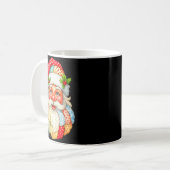 Mug Cute Patchwork Santa Claus Christmas Xmas Men Wome (Devant gauche)