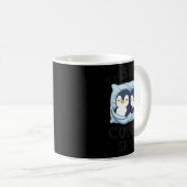 Mug Cute Penguin Cuddle Cozy Sleep Matching Couple  (Devant droit)