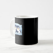 Mug Cute Penguin Cuddle Cozy Sleep Matching Couple  (Devant gauche)