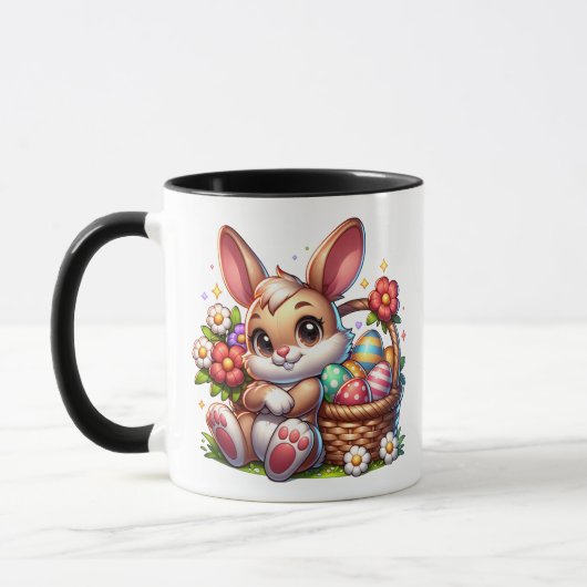 Mug Cute personnalisée Bonne Pâques (Gauche)