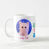 Mug Cute Perzonalized Fière Plushie Hooman Photo (Gauche)