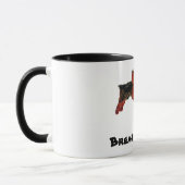 Mug Cute Pet Art Terrier Dogs (Gauche)