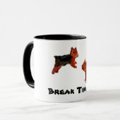 Mug Cute Pet Art Terrier Dogs (Devant gauche)