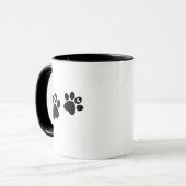 Mug Cute Pet Pet Graphic Mug; Chat de nouveauté, Amour (Devant gauche)