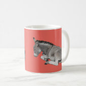 Mug Cute Petit Gris Dormir Dos Foies (Devant droit)
