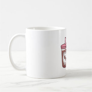 Mug Cute Petit Ours Panda Accrochant Du Café Glacé