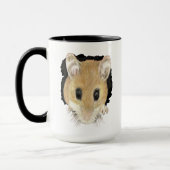 Mug Cute Petite Aquarelle Animaux Poche Souris Animal (Gauche)