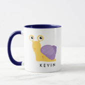 Mug Cute petite escargot personnalisée (Gauche)