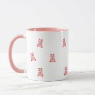 Mug Cute Pink Feminine Coffee Cup
