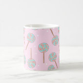Mug Cute Pink Pastel Lollipop Seamless Pattern (Centre)