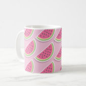 Mug Cute Pink Watermelon Pattern (Devant gauche)