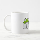 Mug Cute Pocket Frog (Gauche)