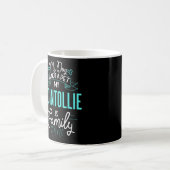 Mug Cute Pointollie Design Family Chien N (Devant gauche)