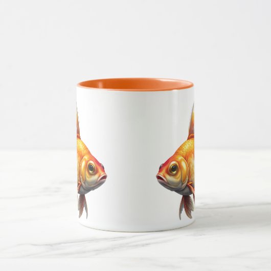 Mug Cute poisson d'or (Centre)
