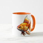 Mug Cute poisson d'or (Devant droit)