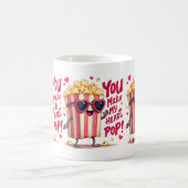 Mug Cute Popcorn Valentine Vous Faites Mon Coeur Pop! (Centre)
