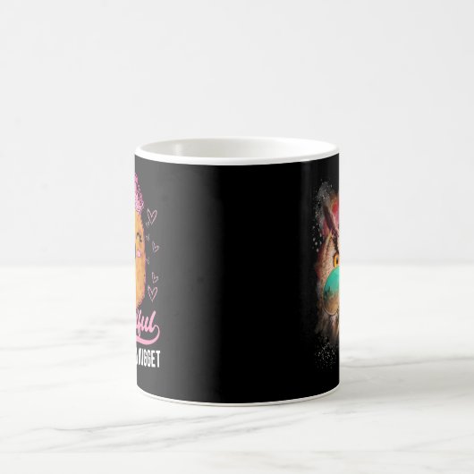 Mug Cute poulet nugget fille en pied Queen (Centre)