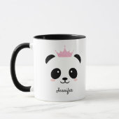 Mug Cute princesse panda personnalisée (Gauche)