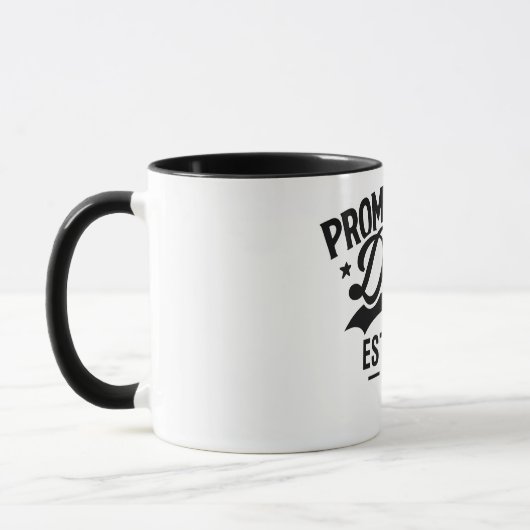 Mug Cute Promu À Papa 2024 (Gauche)