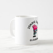 Mug Cute Punk Rock Zombie Grrrl (Devant gauche)