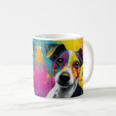 Mug Cute Puppy Funny Dog Mixed Media Animal Pet (Devant droit)
