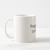 Mug Cute Puppy Love (Gauche)