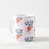 Mug Cute Radish et Carotton Motif (Devant gauche)