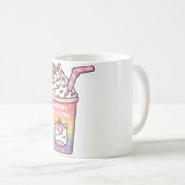 Mug Cute Rainbow Unicorn Milkshake (Devant droit)