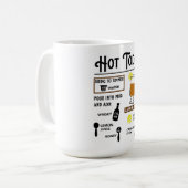 Mug Cute Recette Hot Toddy (Devant gauche)