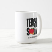 Mug Cute Red Apple Teacher Squad (Devant droit)