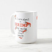 Mug Cute Red Cherry Shrimp Aquarium Pet Lover Unique (Devant gauche)