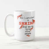 Mug Cute Red Cherry Shrimp Aquarium Pet Lover Unique (Gauche)