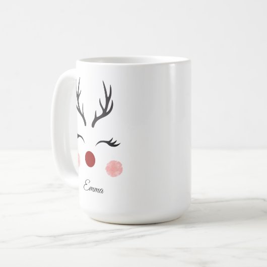 Mug Cute Reindeer Christmas  (Devant gauche)