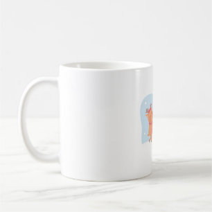 Mug Cute Reindeer Construire Un Snowman
