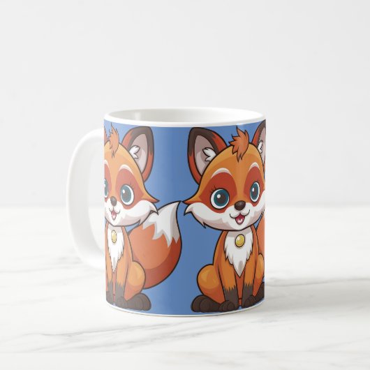 Mug Cute renard (Devant gauche)