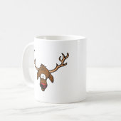 Mug Cute renne de dessin (Devant gauche)