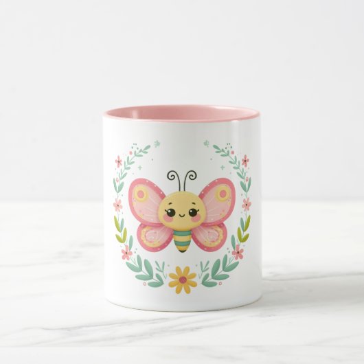Mug Cute, ressort/papillon (Centre)