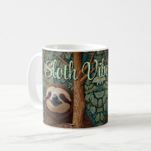 Mug Cute rétro boho drôle Vibes de paresseux uniquemen
