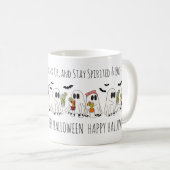 Mug Cute Retro Drôle Citation chauves chauves-souris h (Devant droit)