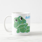 Mug Cute Retro Frog Graphic Personnalisé (Gauche)