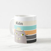 Mug Cute Retro personnalisée (Devant gauche)
