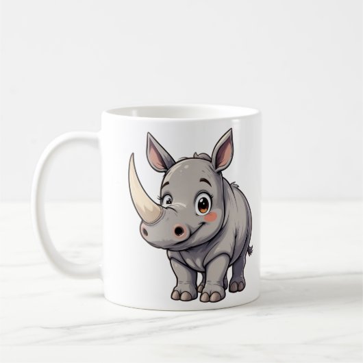 Mug Cute Rhino (Gauche)