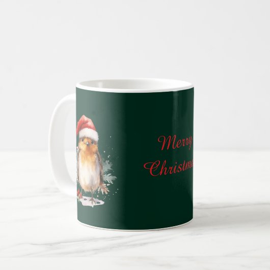 Mug Cute Robin (Devant gauche)