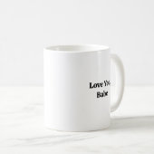 Mug Cute Romantic Keepsaké cadeau photo (Devant droit)