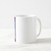 Mug Cute rose Cyber Punk City Chat (Devant droit)