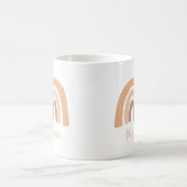 Mug Cute rose Pastel Boho Rainbow Maman (Centre)