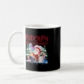 Mug Cute Rudolph Le Renne Rouge Nosé Spécifications de (Gauche)