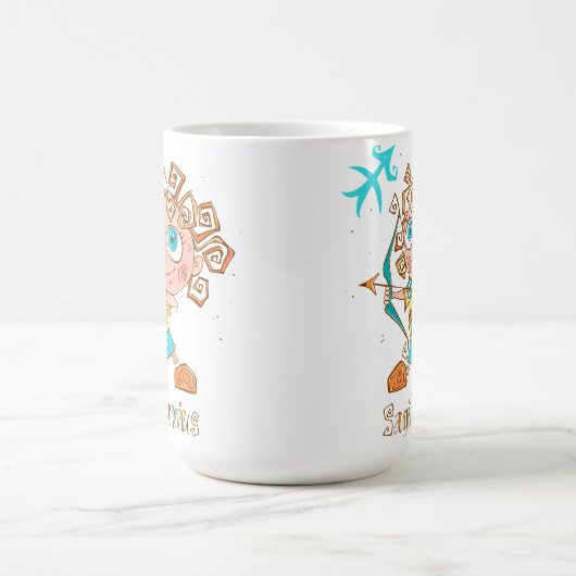 Mug Cute Sagittarius (Centre)