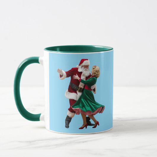 Mug Cute Santa Dancing (Gauche)