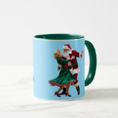 Mug Cute Santa Dancing (Devant droit)